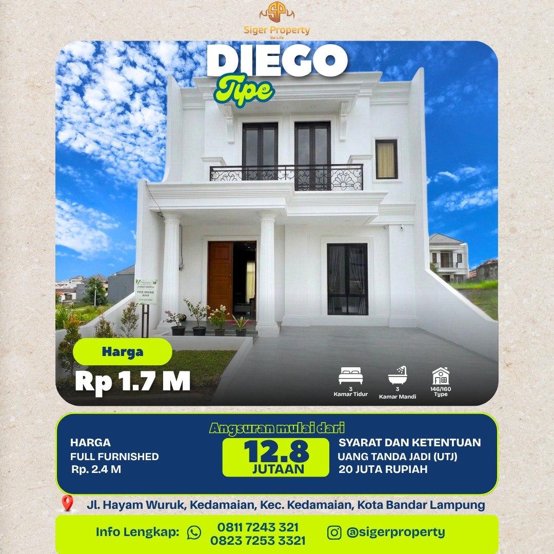 CLUSTER KEDAMAIAN PERSADA TYPE DIEGO